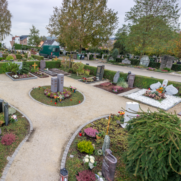 Grabfelder von Garten Glück Bretten